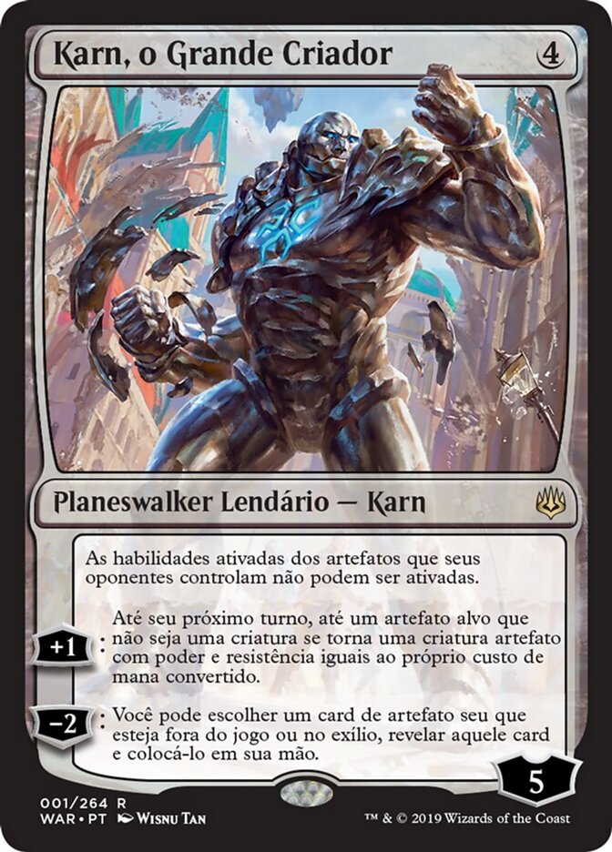Karn, o Grande Criador - War of the Spark