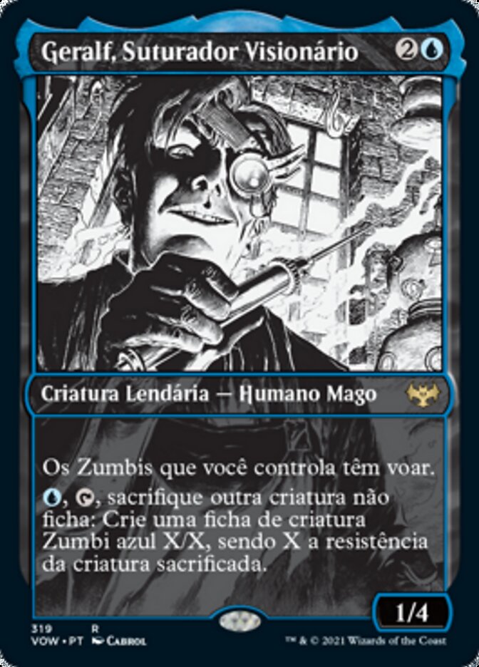 Geralf, Suturador Visionário - Innistrad: Crimson Vow