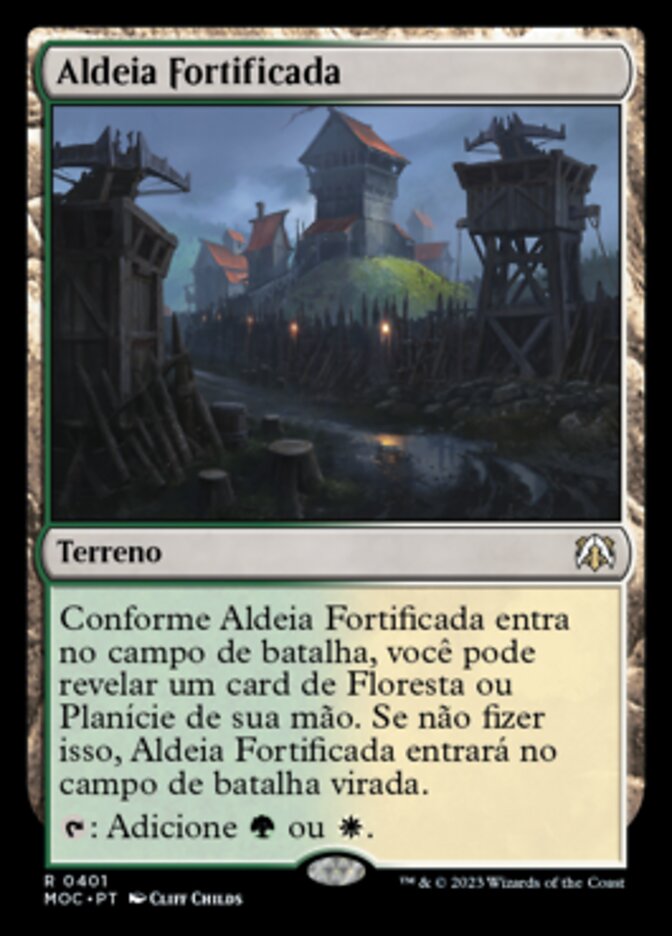 Aldeia Fortificada - March of the Machine Commander