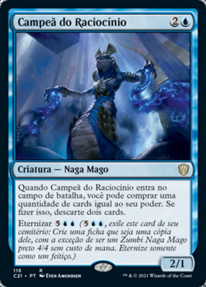 Campeã do Raciocínio - Commander 2021