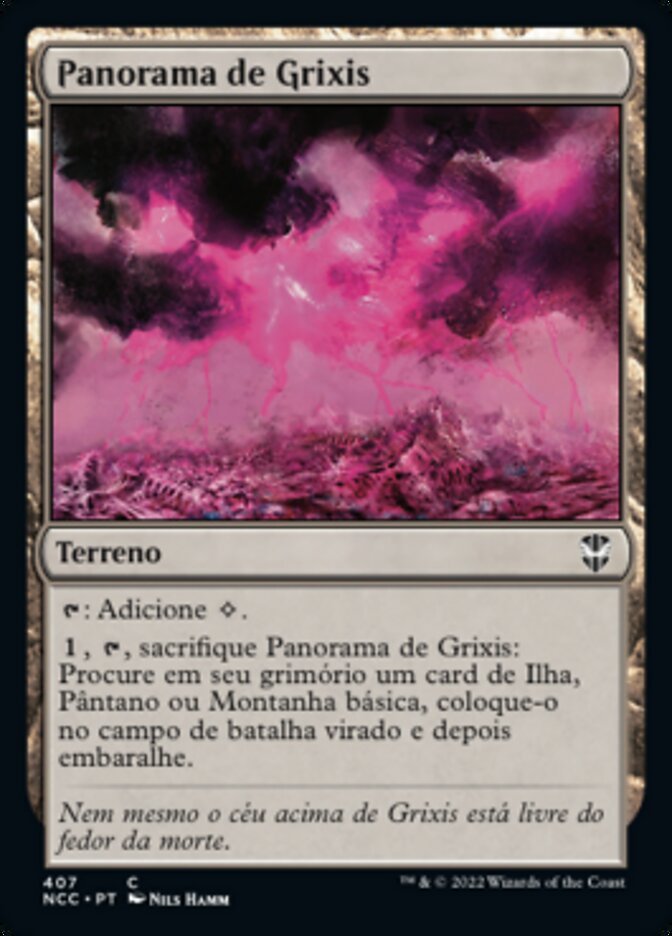 Panorama de Grixis - New Capenna Commander