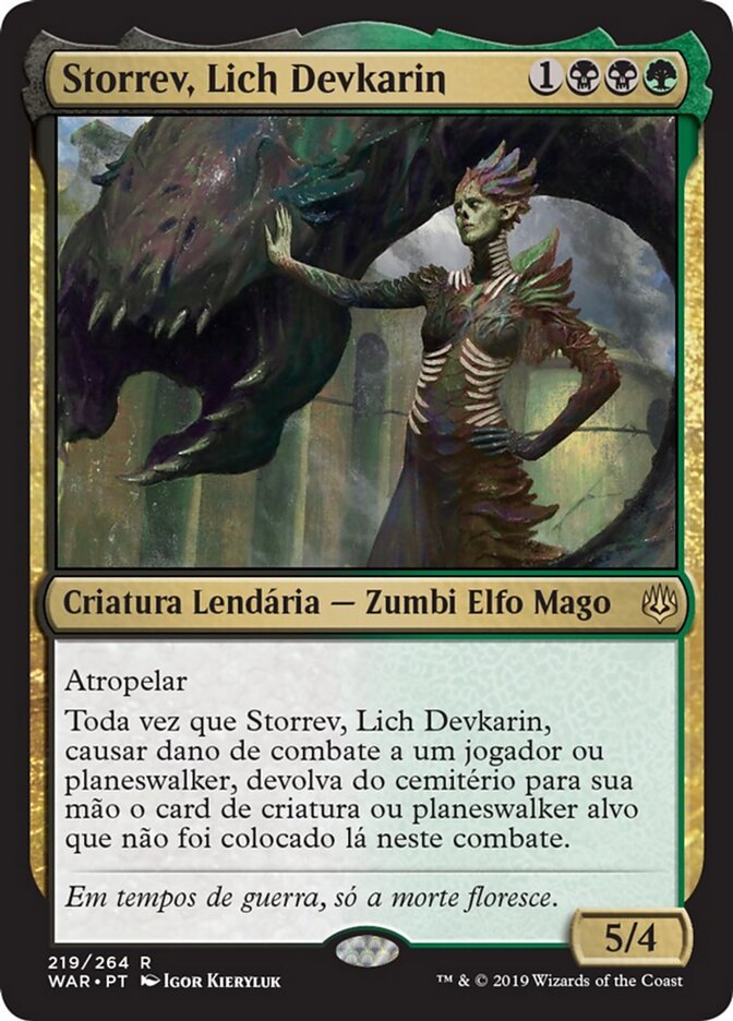 Storrev, Lich Devkarin - War of the Spark