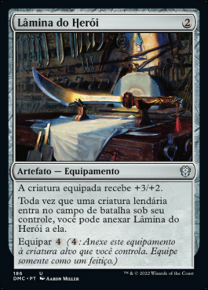 Lâmina do Herói - Dominaria United Commander