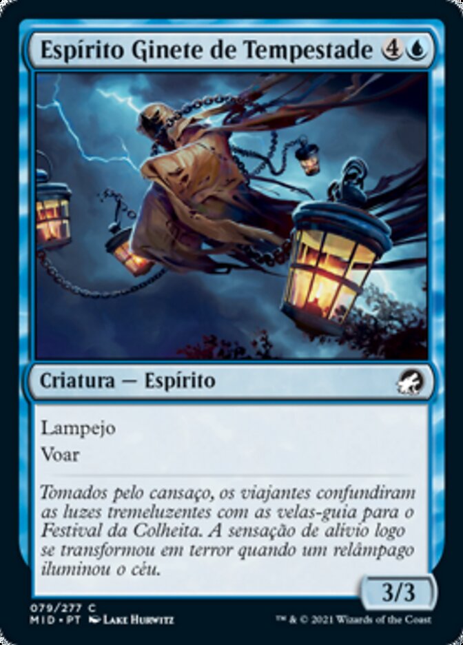 Espírito Ginete de Tempestade - Innistrad: Midnight Hunt
