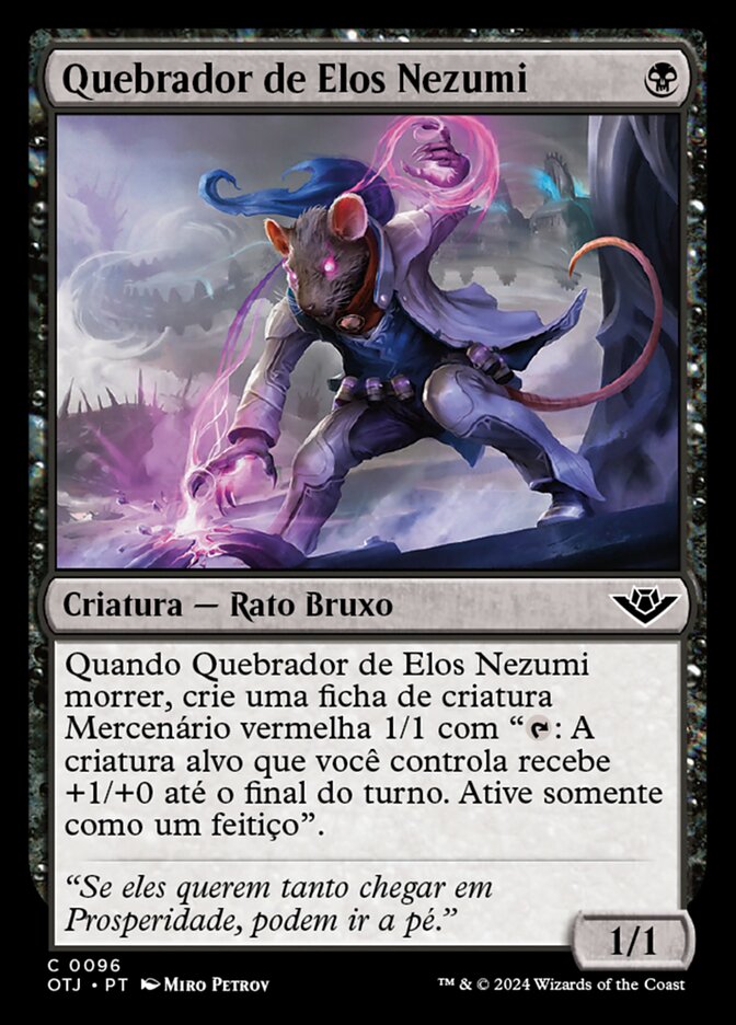 Quebrador de Elos Nezumi - Outlaws of Thunder Junction