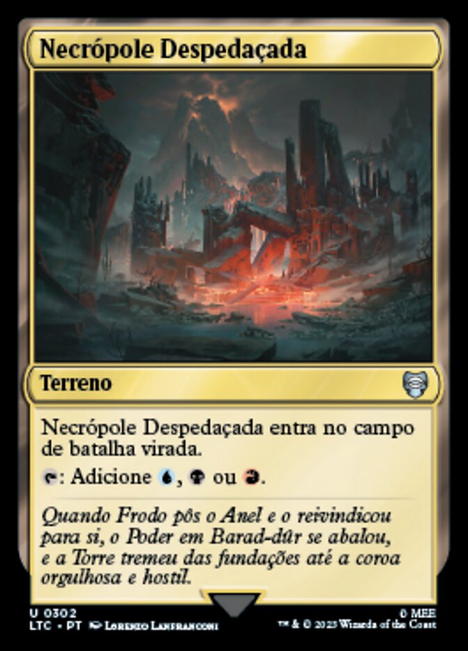 Necrópole Despedaçada - Tales of Middle-earth Commander