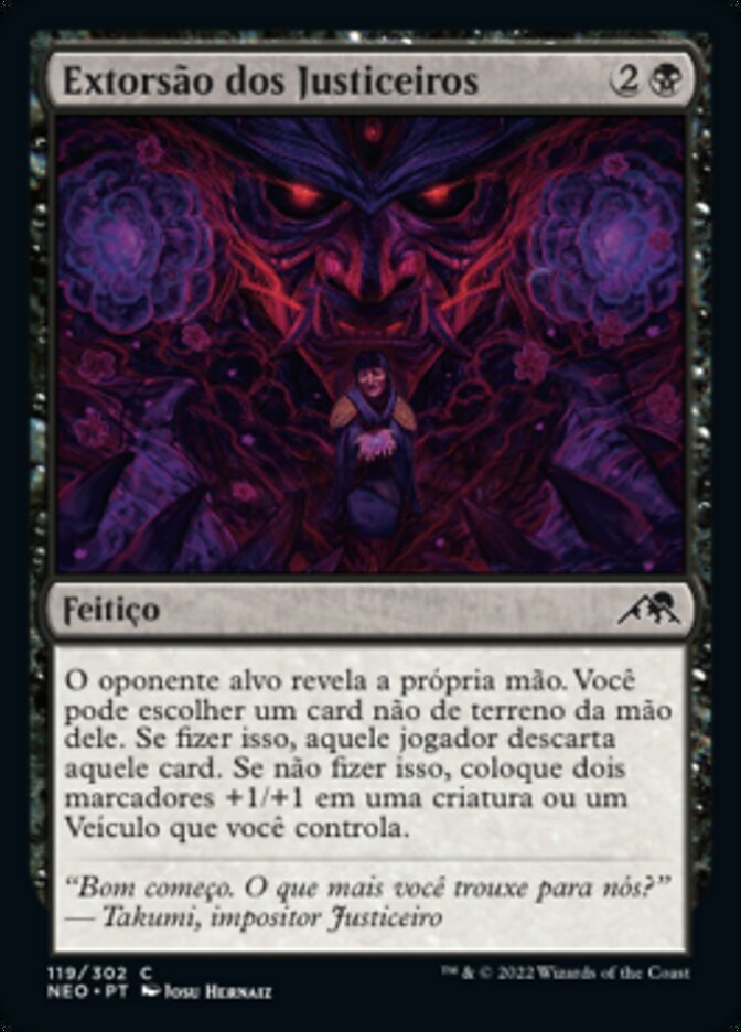 Extorsão dos Justiceiros - Kamigawa: Neon Dynasty