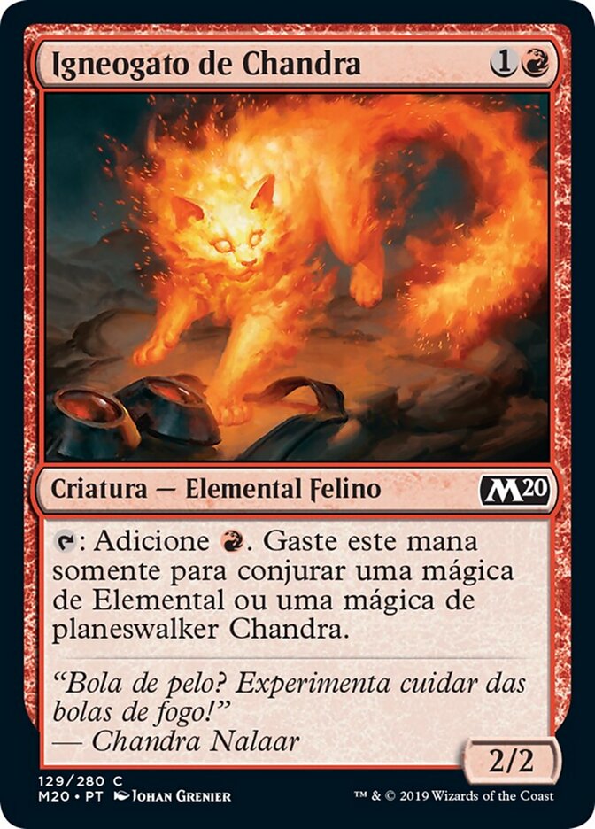 Igneogato de Chandra - Core Set 2020