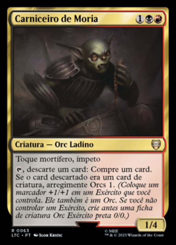 Carniceiro de Moria - Tales of Middle-earth Commander