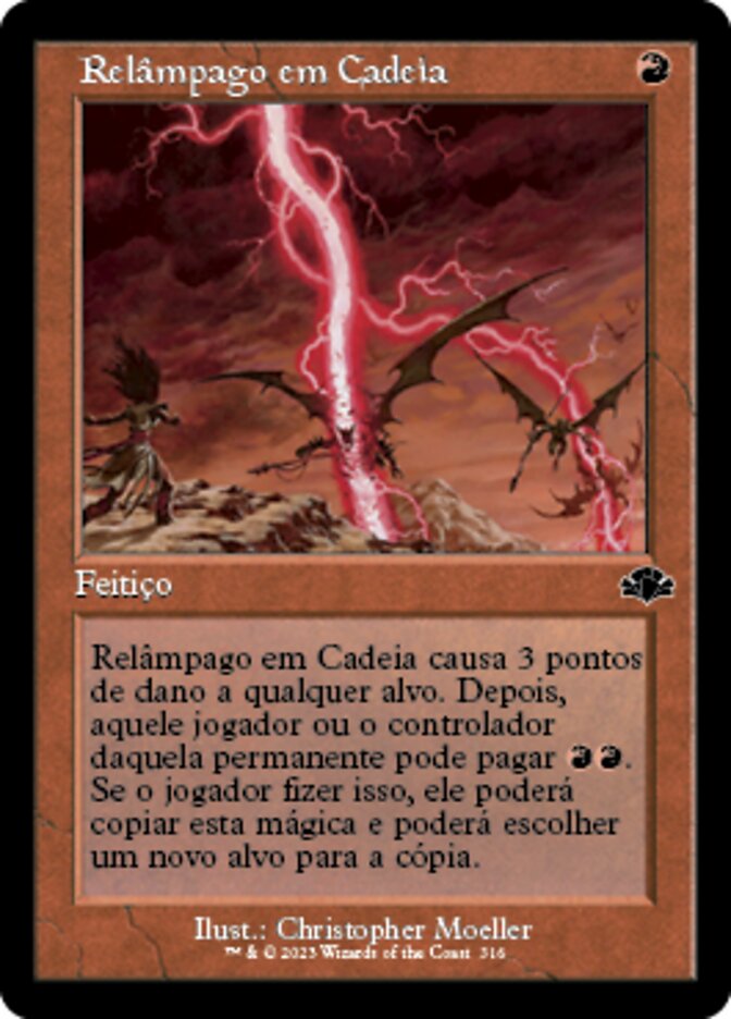 Relâmpago em Cadeia - Dominaria Remastered