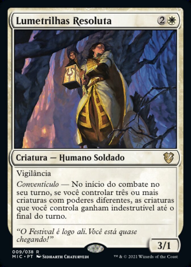 Lumetrilhas Resoluta - Midnight Hunt Commander