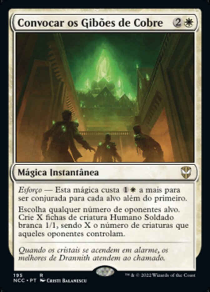 Convocar os Gibões de Cobre - New Capenna Commander
