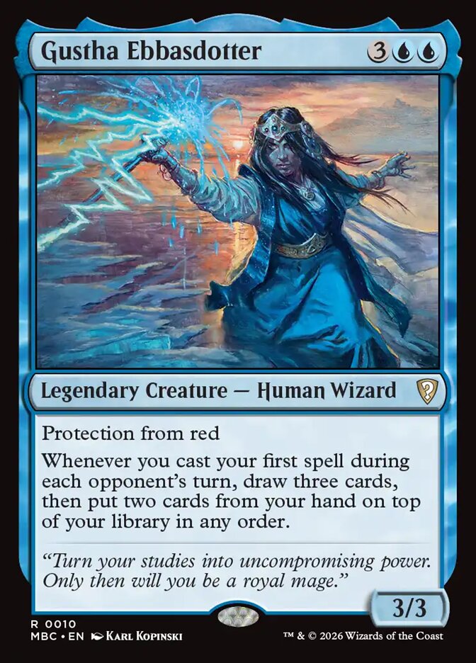 Gustha Ebbasdotter - Mystery Booster Commander Edition