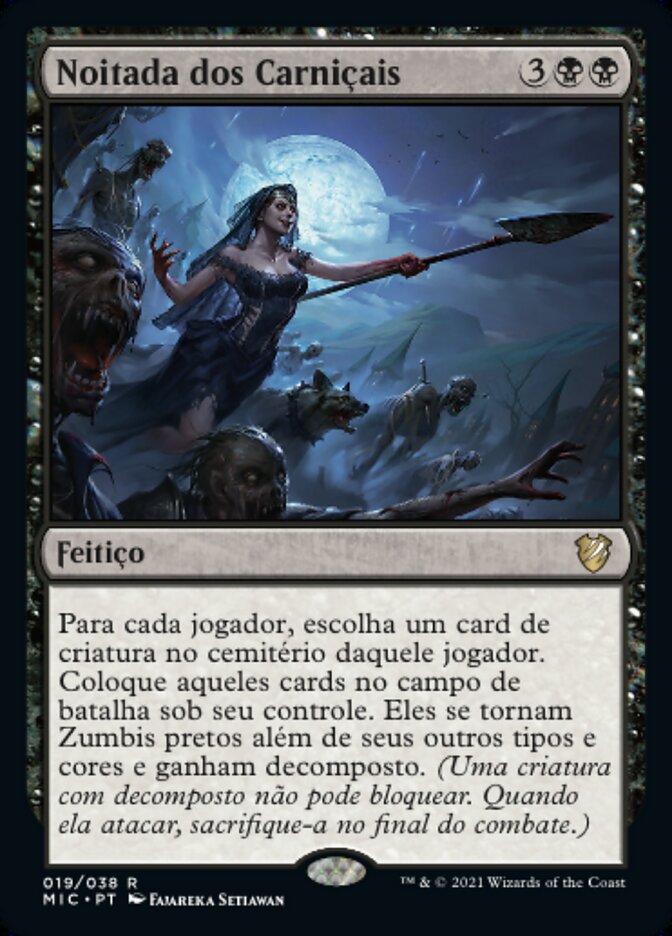 Noitada dos Carniçais - Midnight Hunt Commander