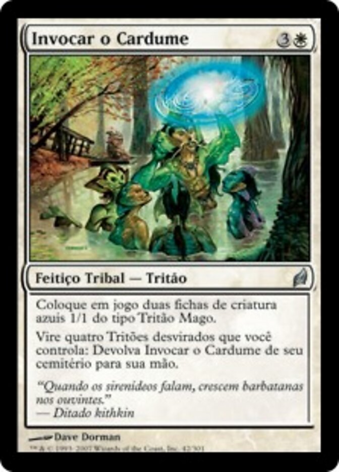 Invocar o Cardume - Lorwyn