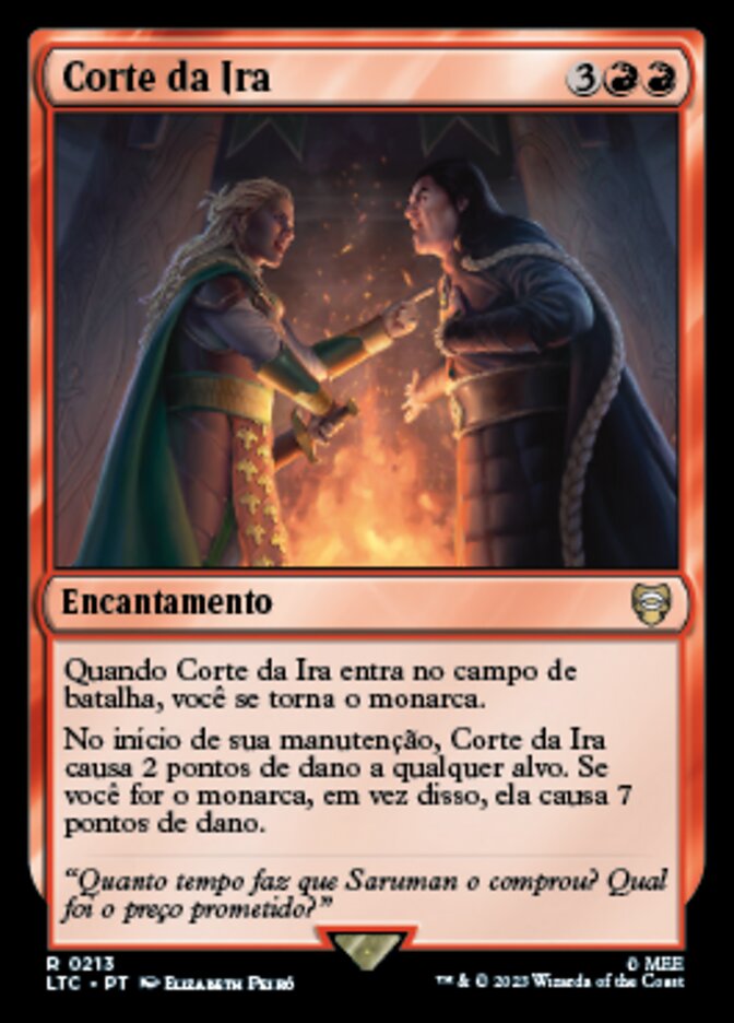 Corte da Ira - Tales of Middle-earth Commander