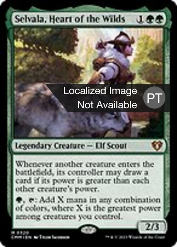 Selvala, Coração das Matas - Commander Masters