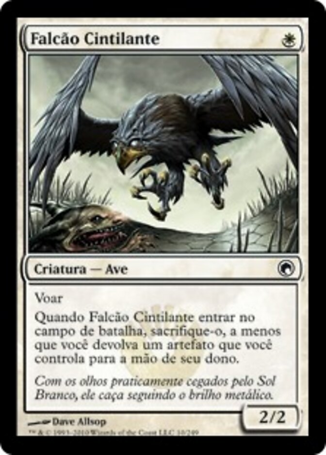 Falcão Cintilante - Scars of Mirrodin