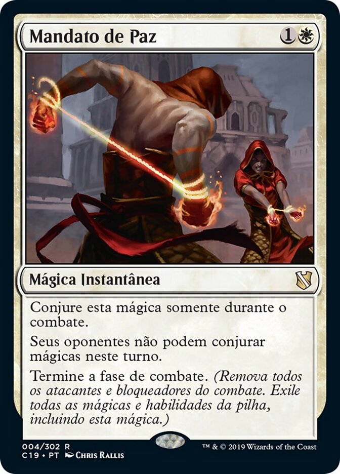 Mandato de Paz - Commander 2019