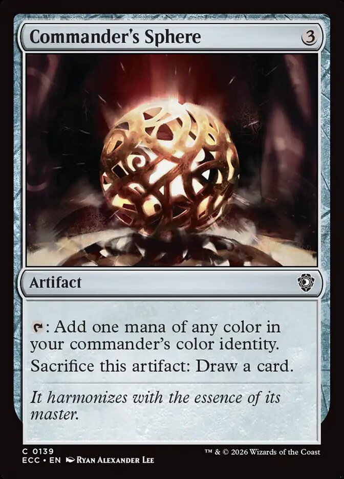 Commander's Sphere - Lorwyn Eclipsed Commander