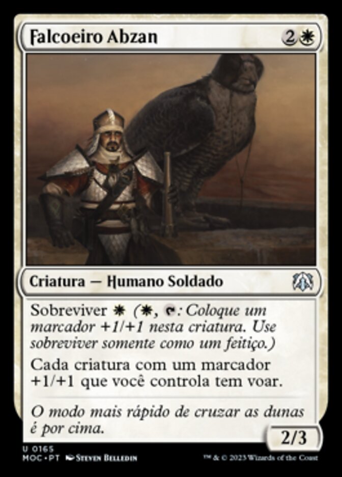 Falcoeiro Abzan - March of the Machine Commander