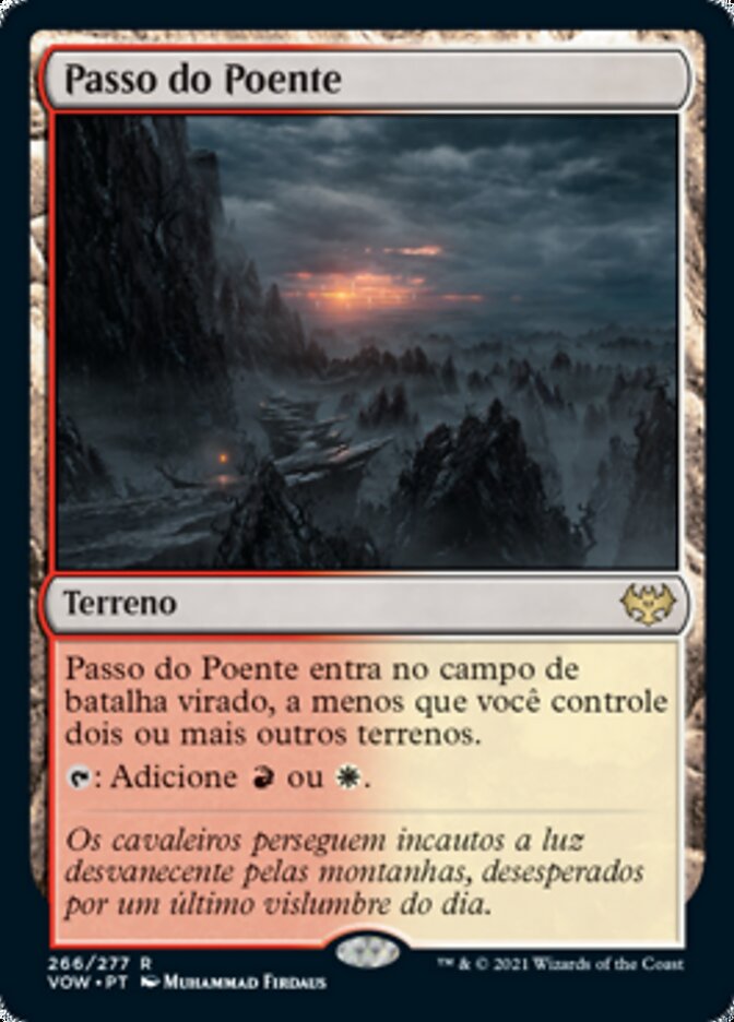 Passo do Poente - Innistrad: Crimson Vow