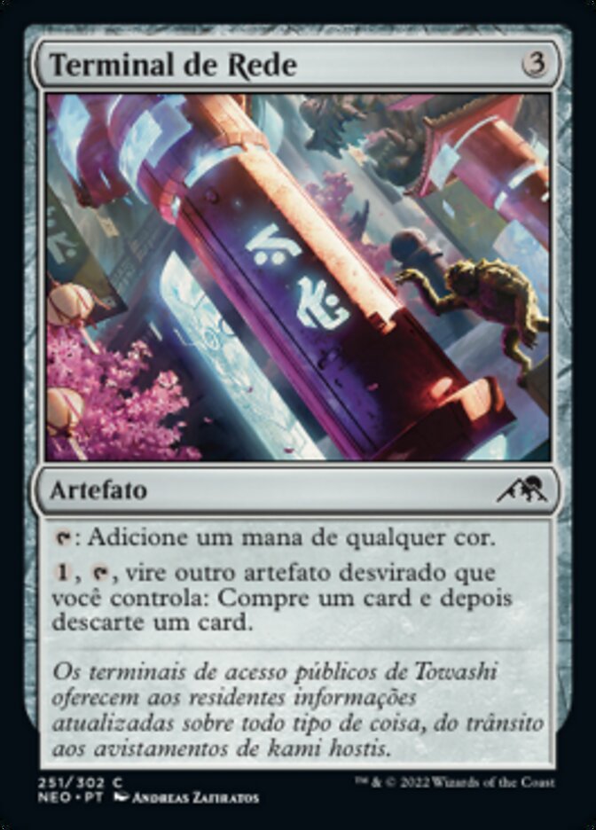 Terminal de Rede - Kamigawa: Neon Dynasty