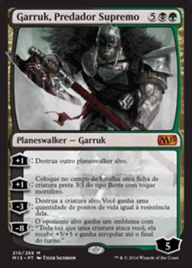 Garruk, Predador Supremo - Magic 2015