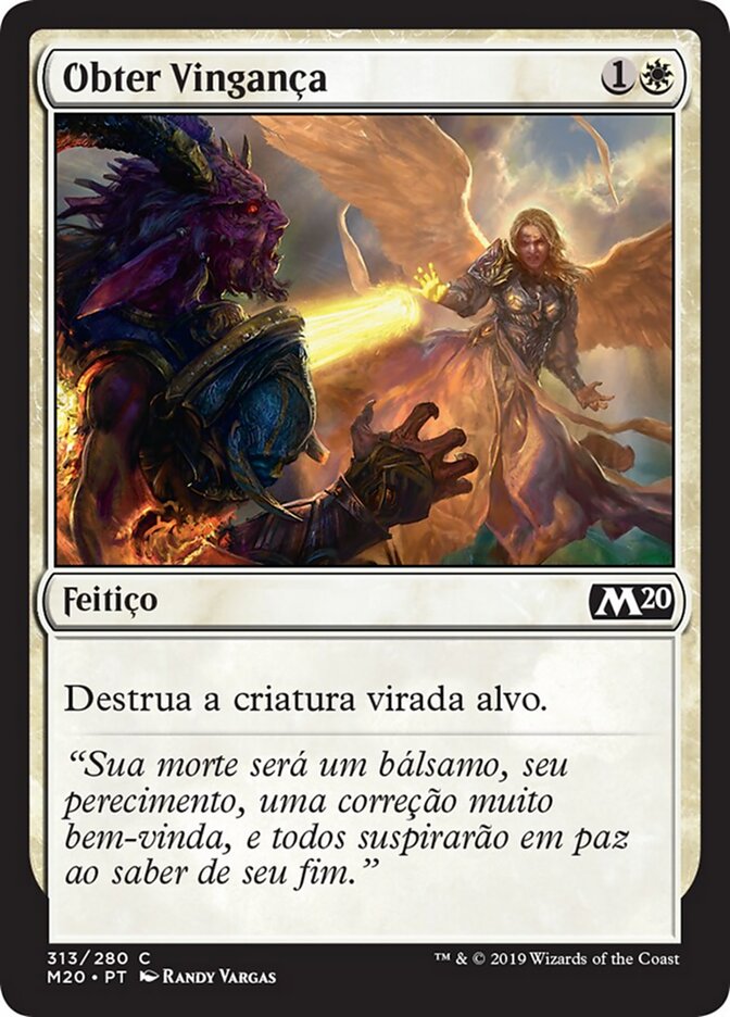 Obter Vingança - Core Set 2020