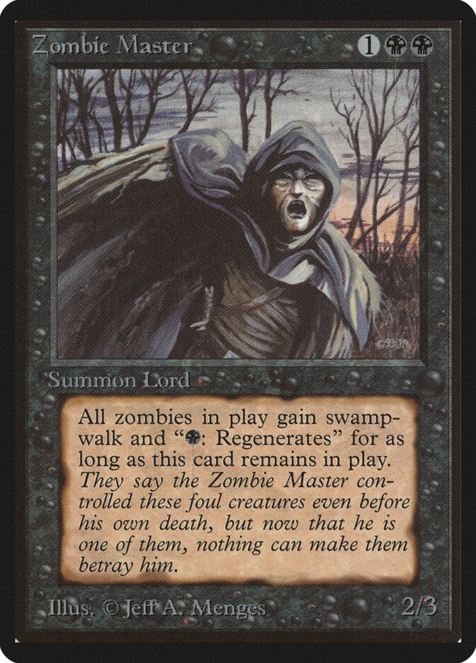 Zombie Master - Limited Edition Beta