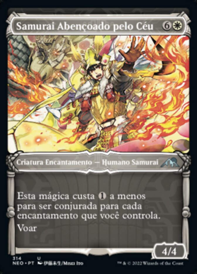 Samurai Abençoado pelo Céu - Kamigawa: Neon Dynasty