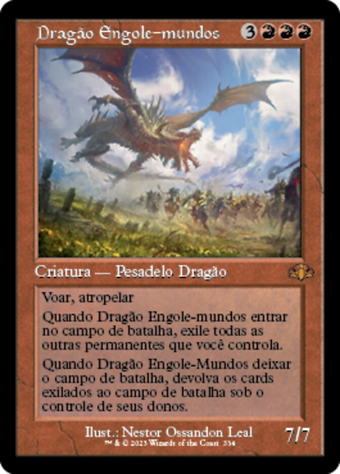 Dragão Engole-mundos - Dominaria Remastered