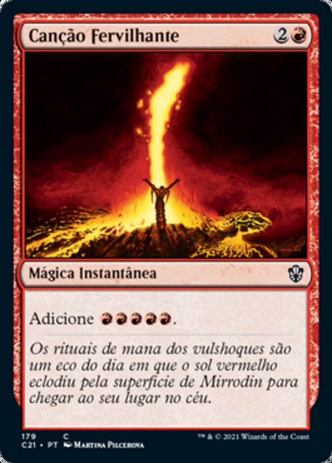 Canção Fervilhante - Commander 2021