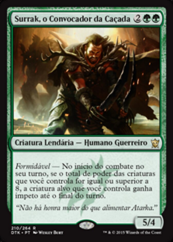 Surrak, o Convocador da Caçada - Dragons of Tarkir