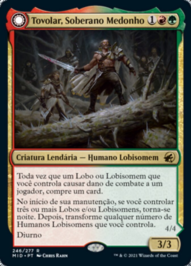Tovolar, Dire Overlord // Tovolar, the Midnight Scourge - Innistrad: Midnight Hunt