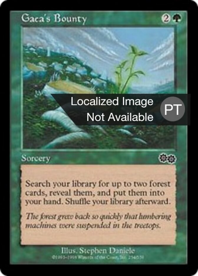 Prêmio de Géia - Urza's Saga