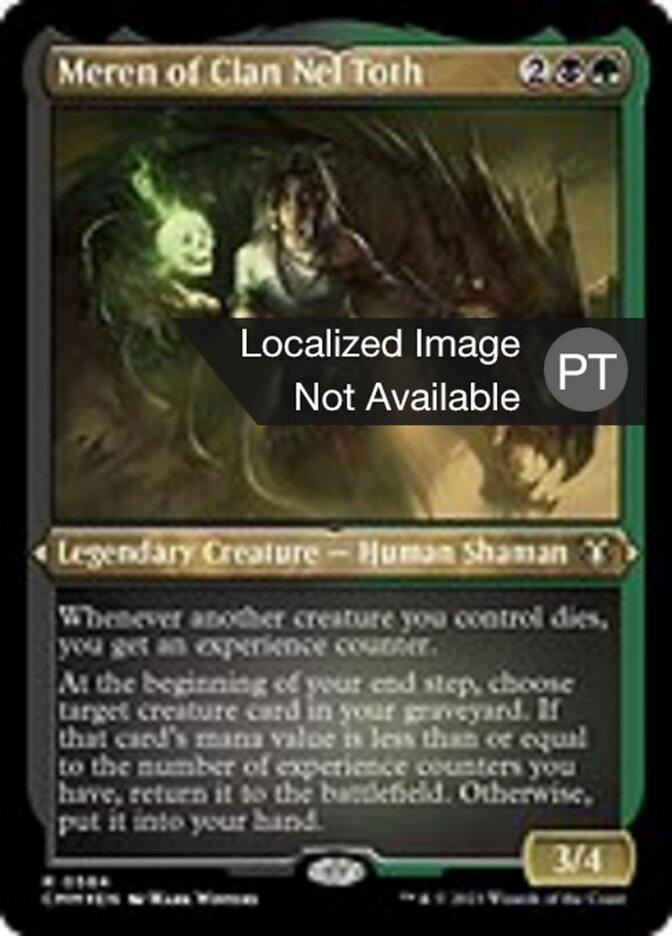 Meren, do Clã Nel Toth - Commander Masters
