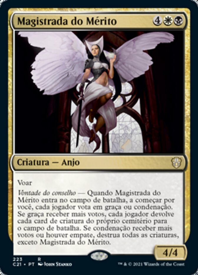 Magistrada do Mérito - Commander 2021