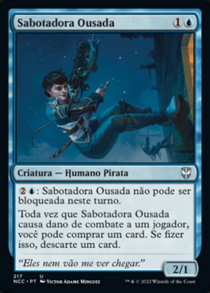 Sabotadora Ousada - New Capenna Commander
