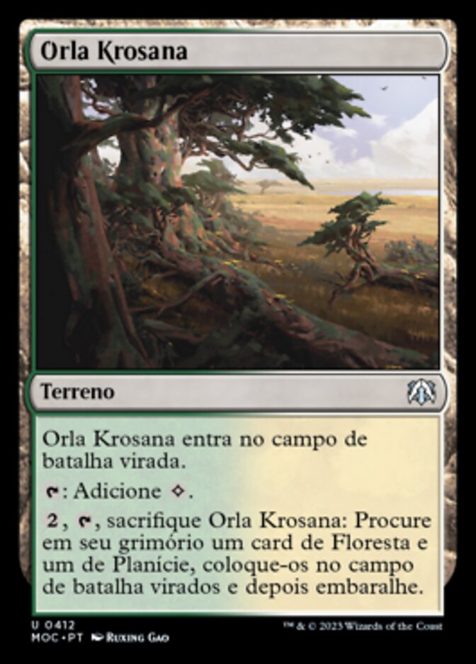 Orla Krosana - March of the Machine Commander