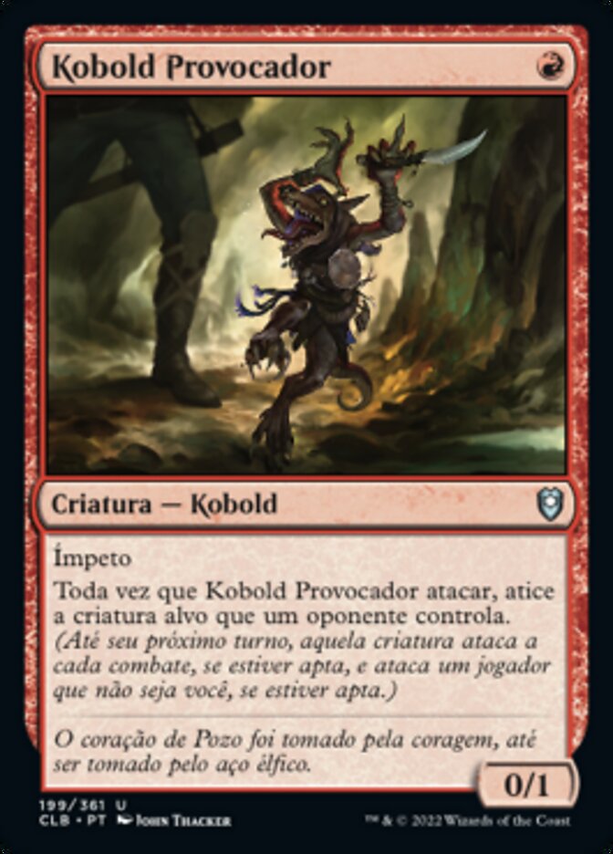 Kobold Provocador - Commander Legends: Battle for Baldur's Gate