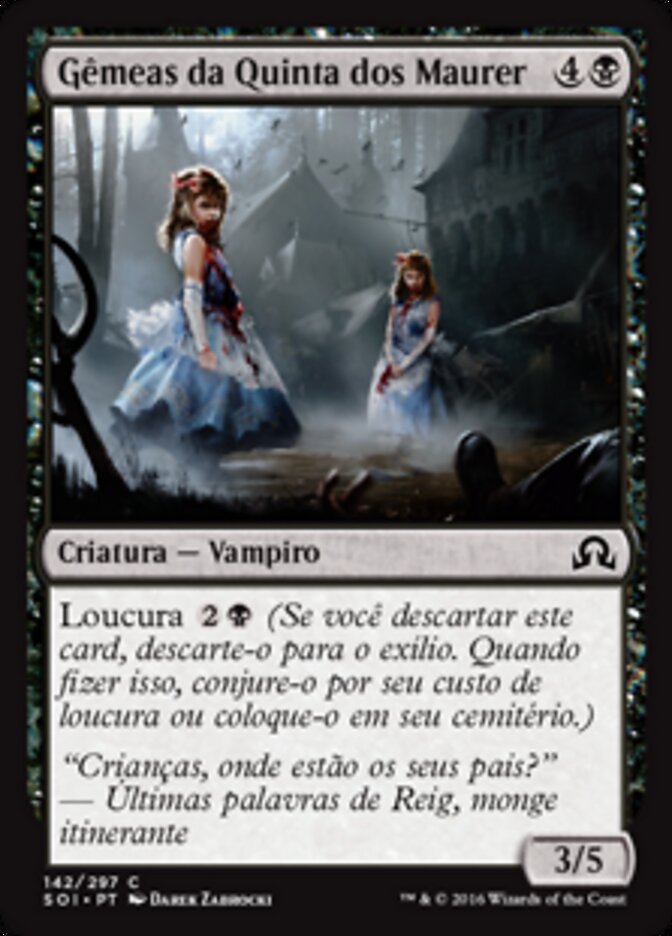 Gêmeas da Quinta dos Maurer - Shadows over Innistrad