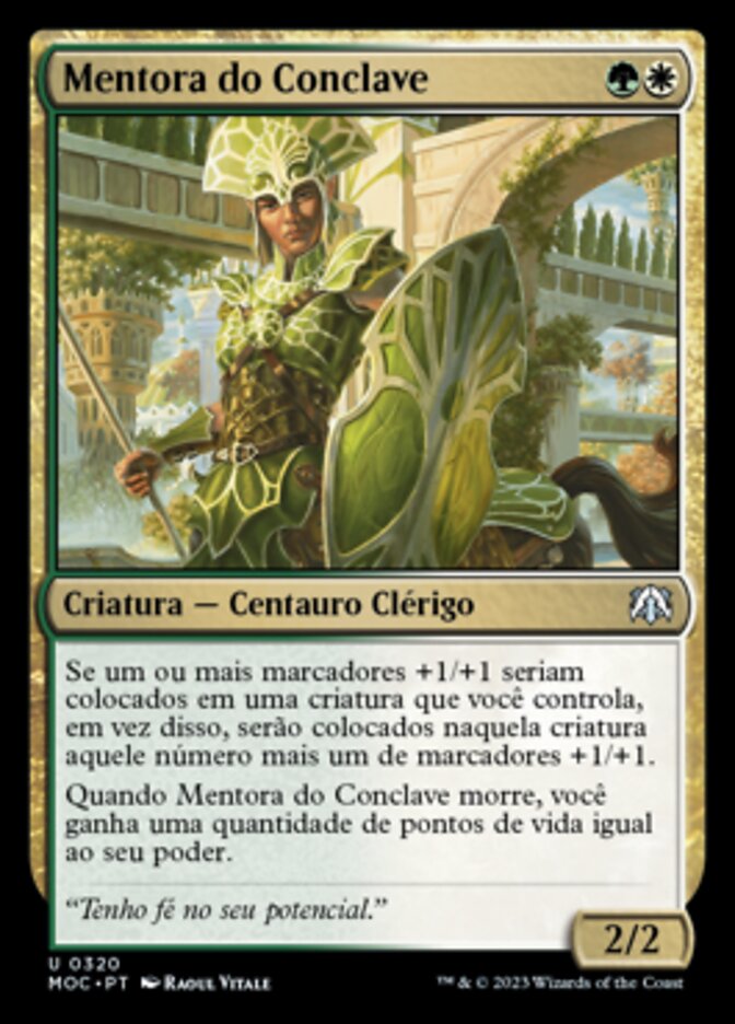 Mentora do Conclave - March of the Machine Commander