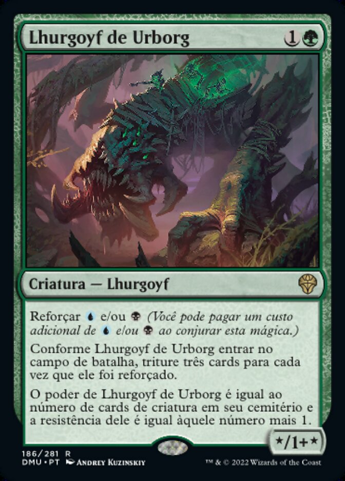 Lhurgoyf de Urborg - Dominaria United