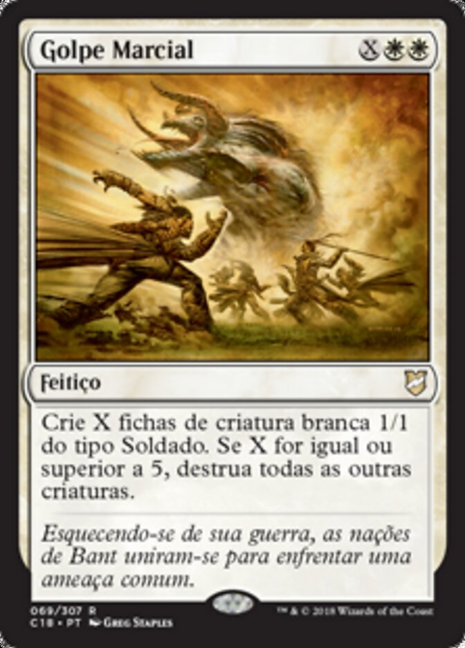 Golpe Marcial - Commander 2018
