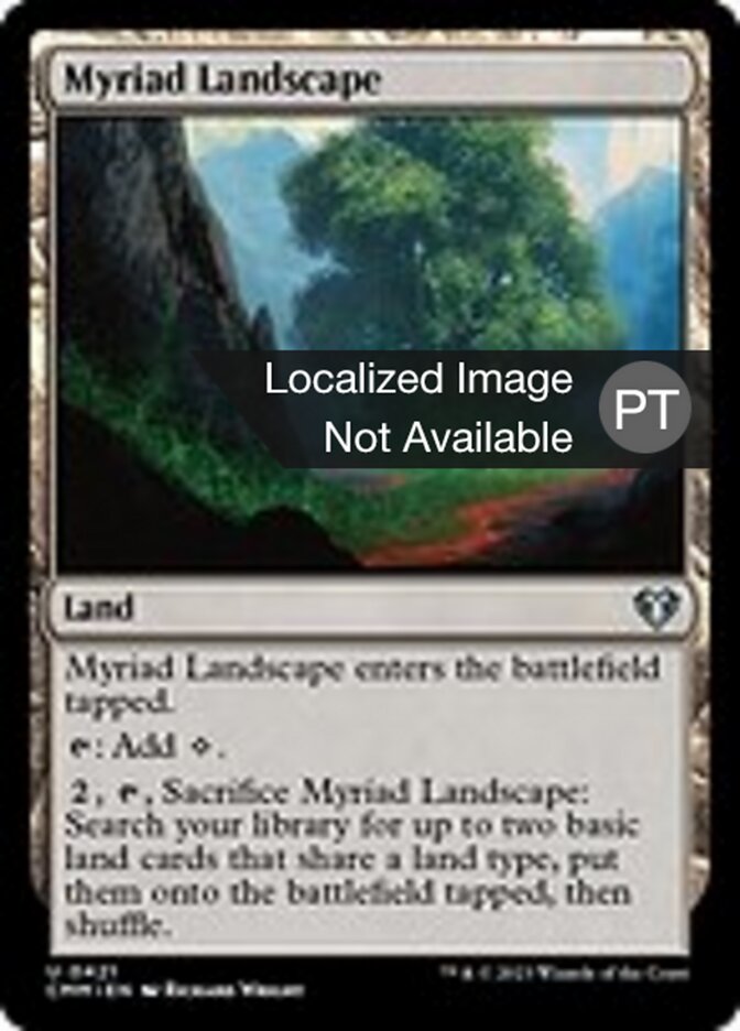 Paisagem Infinita - Commander Masters