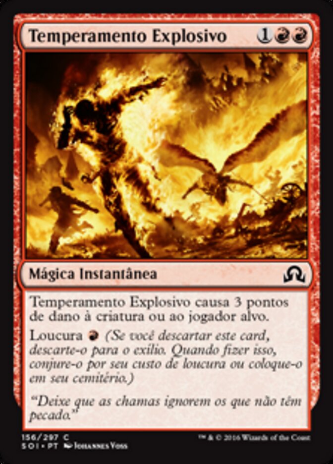 Temperamento Explosivo - Shadows over Innistrad
