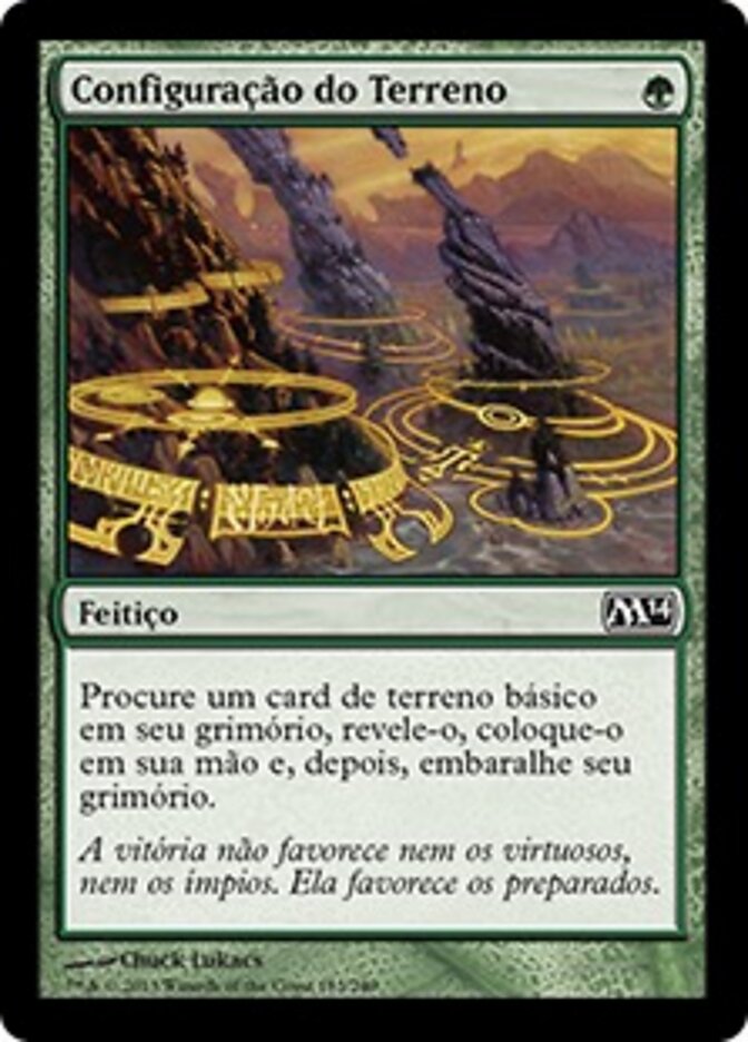 Configuração do Terreno - Magic 2014