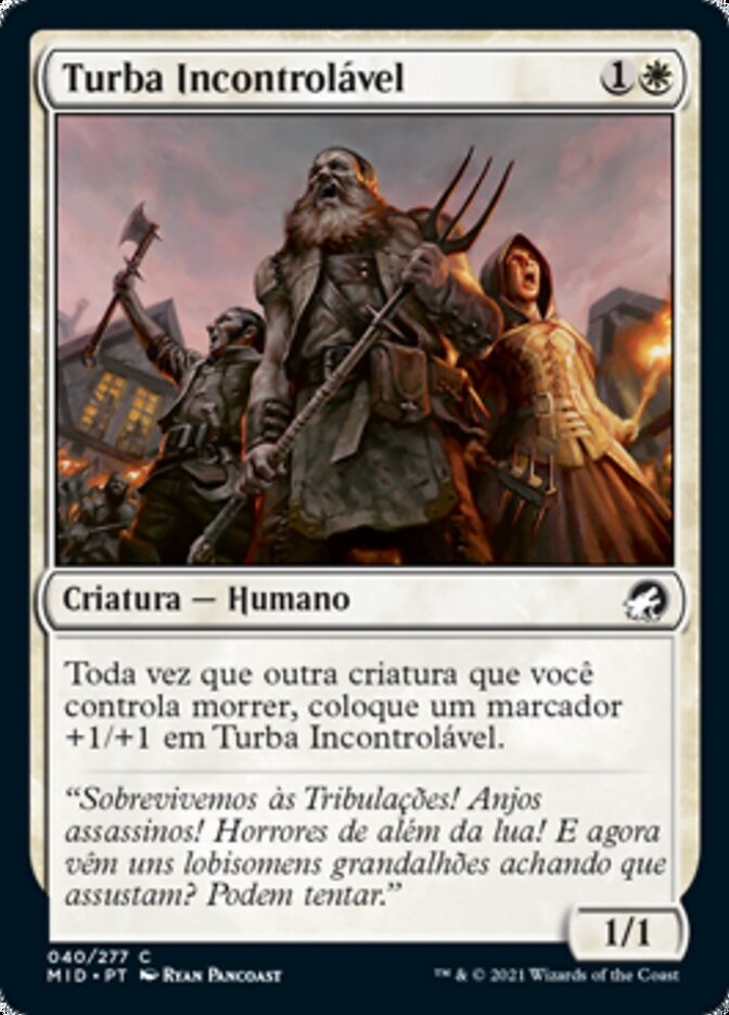 Turba Incontrolável - Innistrad: Midnight Hunt