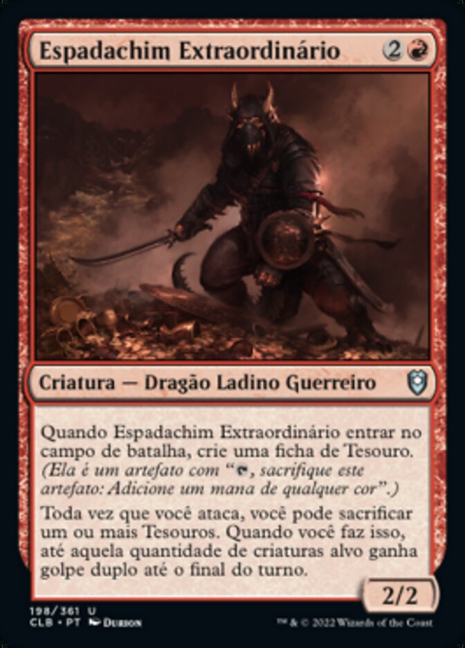 Espadachim Extraordinário - Commander Legends: Battle for Baldur's Gate